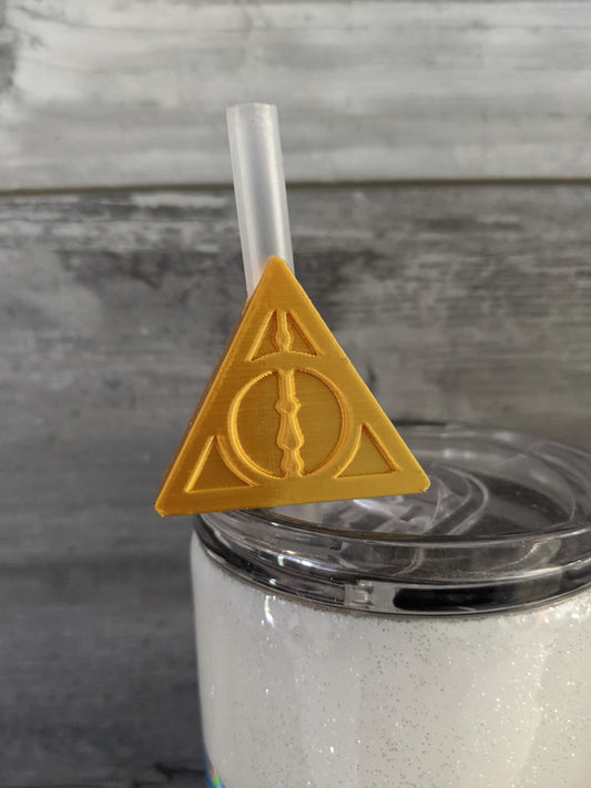 Deathly Hallows Straw Topper